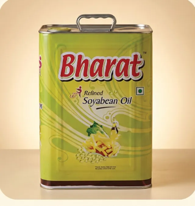 Bharat Refined Soyabean Oil 15 L tin