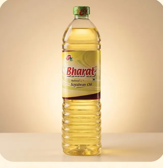 Bharat Refined Soyabean Oil 1 L bottle