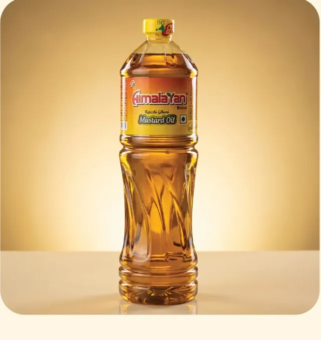 Himalayan Kachi Ghani Mustard Oil 1 L bottle