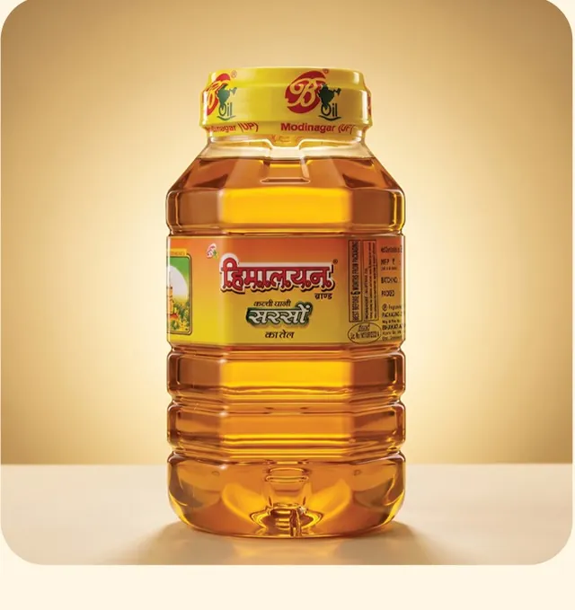 Himalayan Kachi Ghani Mustard Oil 2 L jar
