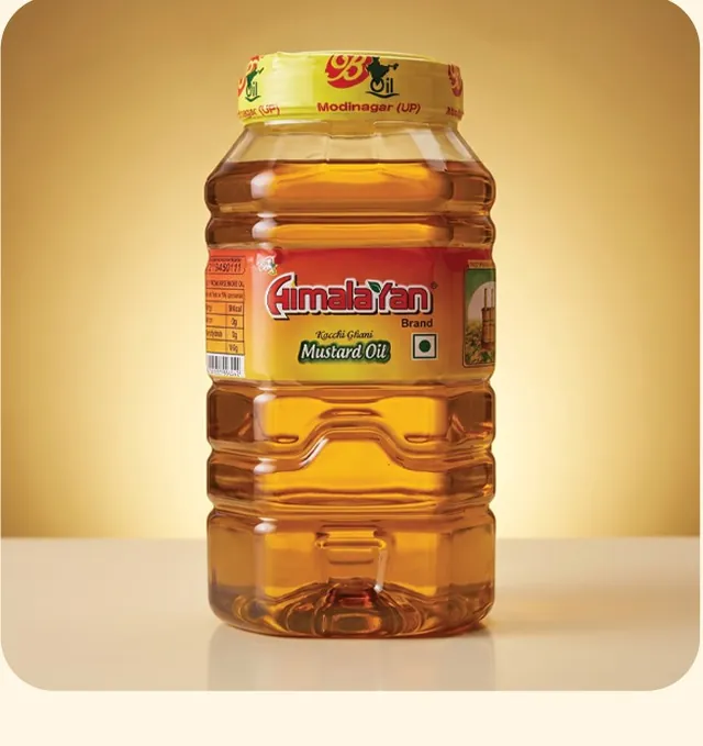 Himalayan Kachi Ghani Mustard Oil 5 L jar
