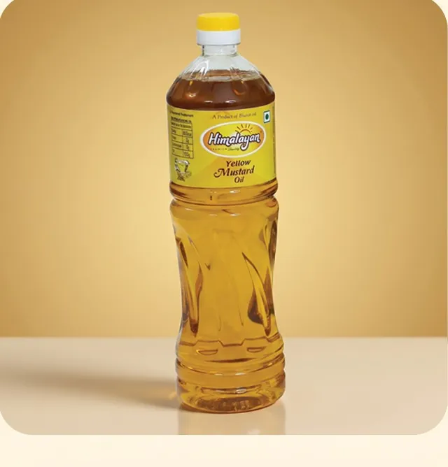 Himalayan Yellow Mustard Oil 1 L bottle