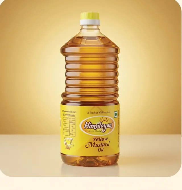 Himalayan Yellow Mustard Oil 2 L bottle