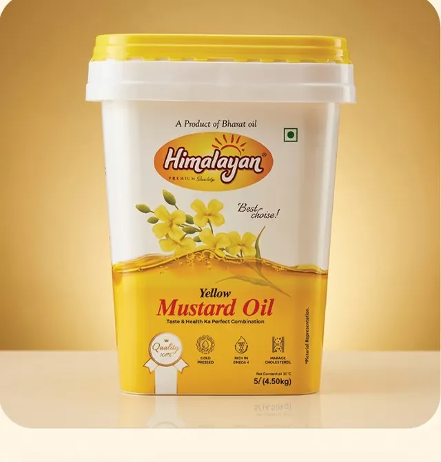 Himalayan Yellow Mustard Oil 5 L bucket
