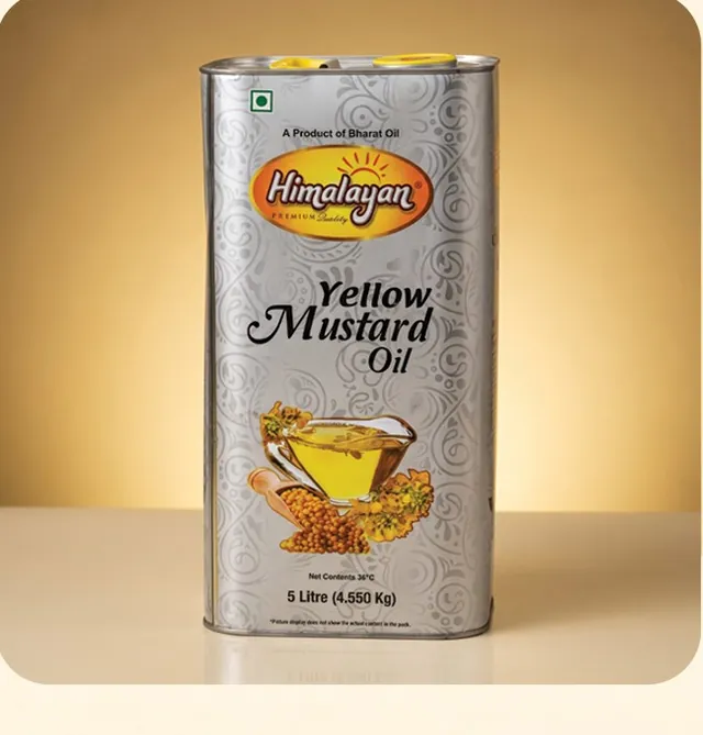 Himalayan Yellow Mustard Oil 5 L tin